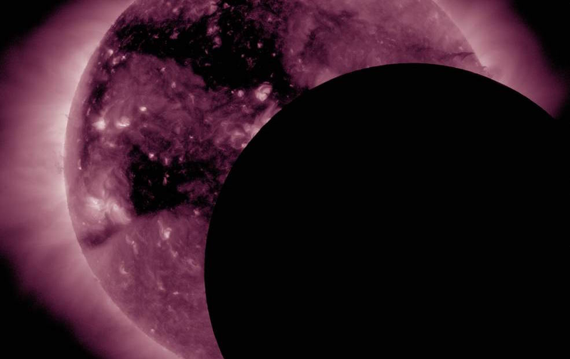 August 2nd transit, right before SDO holding mode (Image: NASA/SDO)